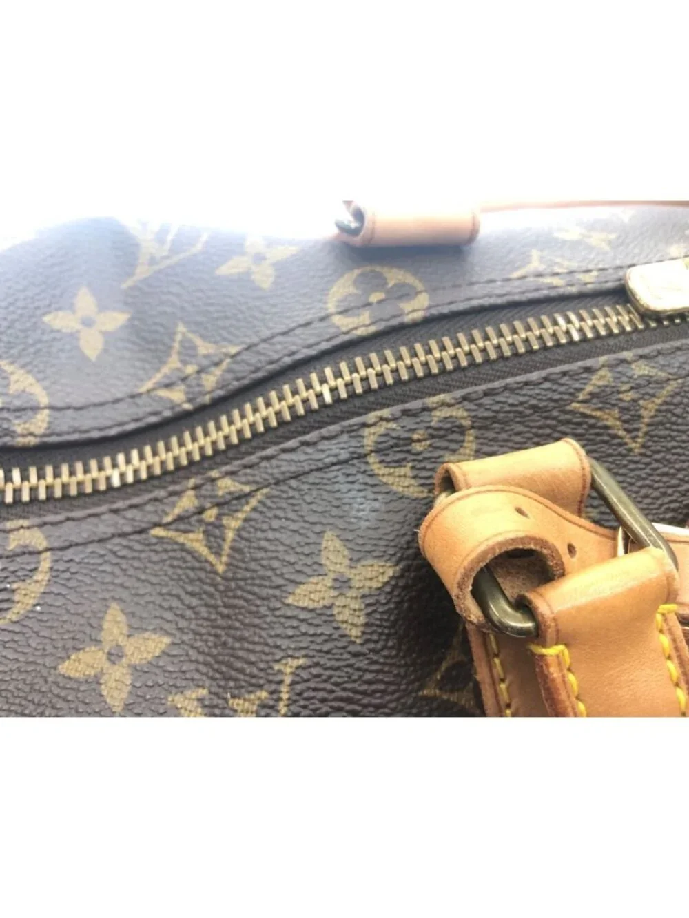 Louis Vuitton Boston Bag Monogram Keepall 50 key Miss Ing Brown - Picture 4 of 8